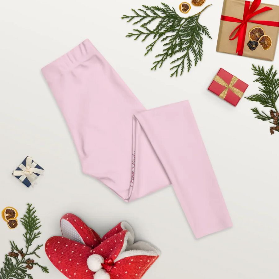 Backfill Pig pink colour withPink Lady design -All-Over Print Leggings product image (8)