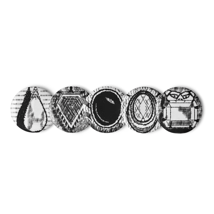 pin set #02 - the rocks product image (1)