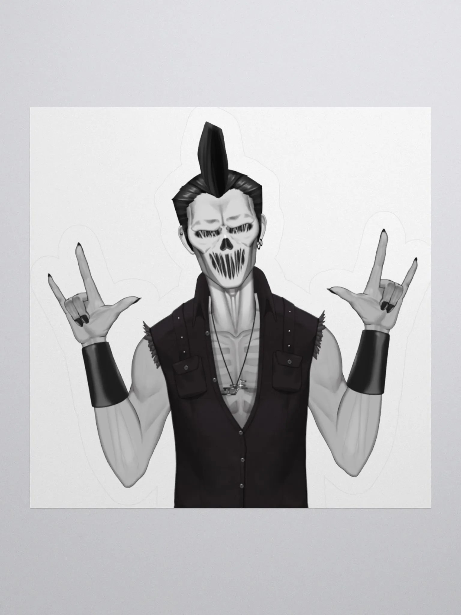 Samhain the Wraith Character Sticker 2.0 product image (1)