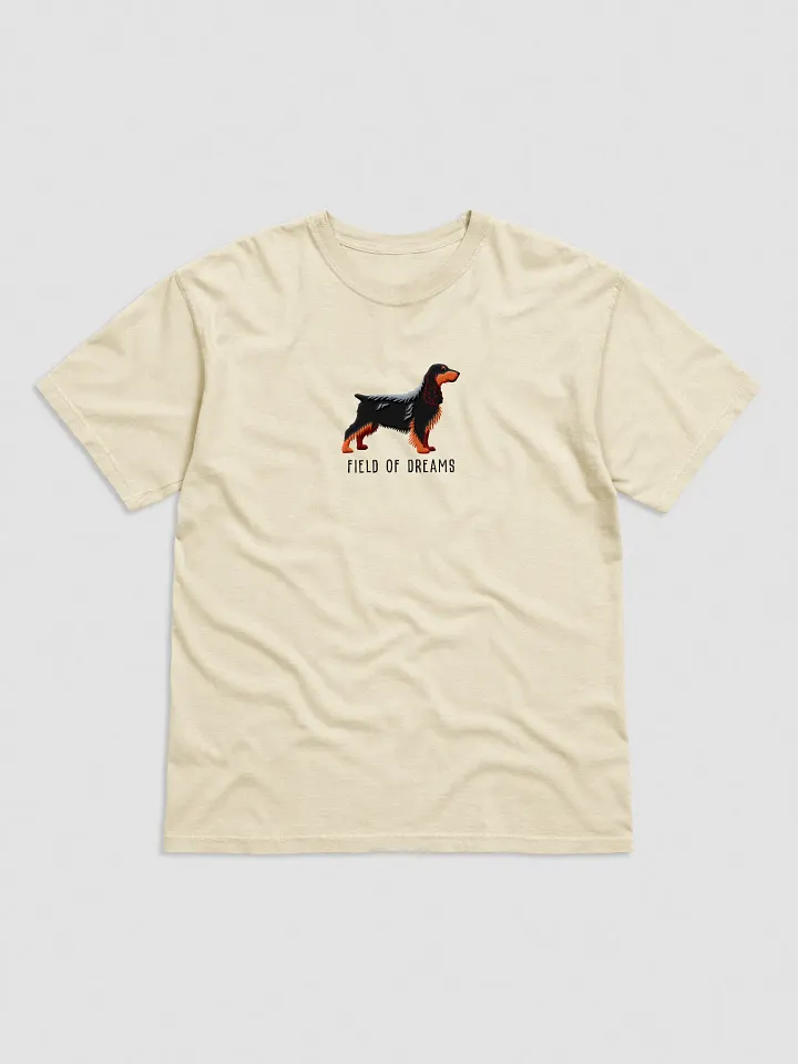 Field of Dreams T-Shirt(Embroidered) of a Field Spaniel(Black & Tan) product image (41)