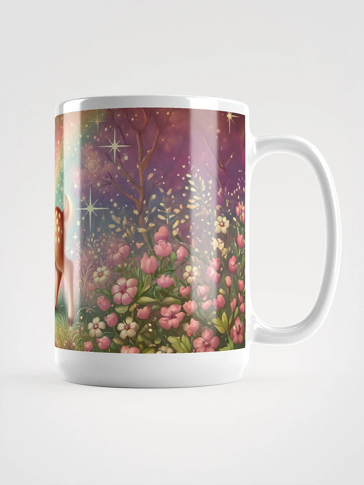 Rainbow Deer Glossy White Mug product image (2)