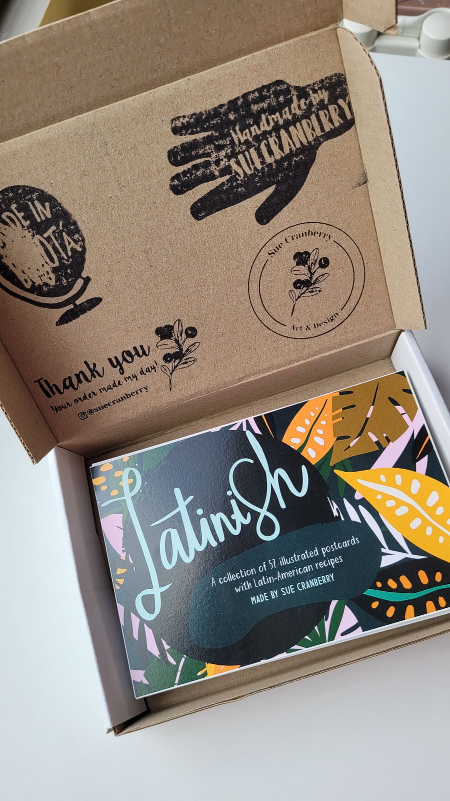 Caja de 57 Postales de recetas Latinas product image (5)