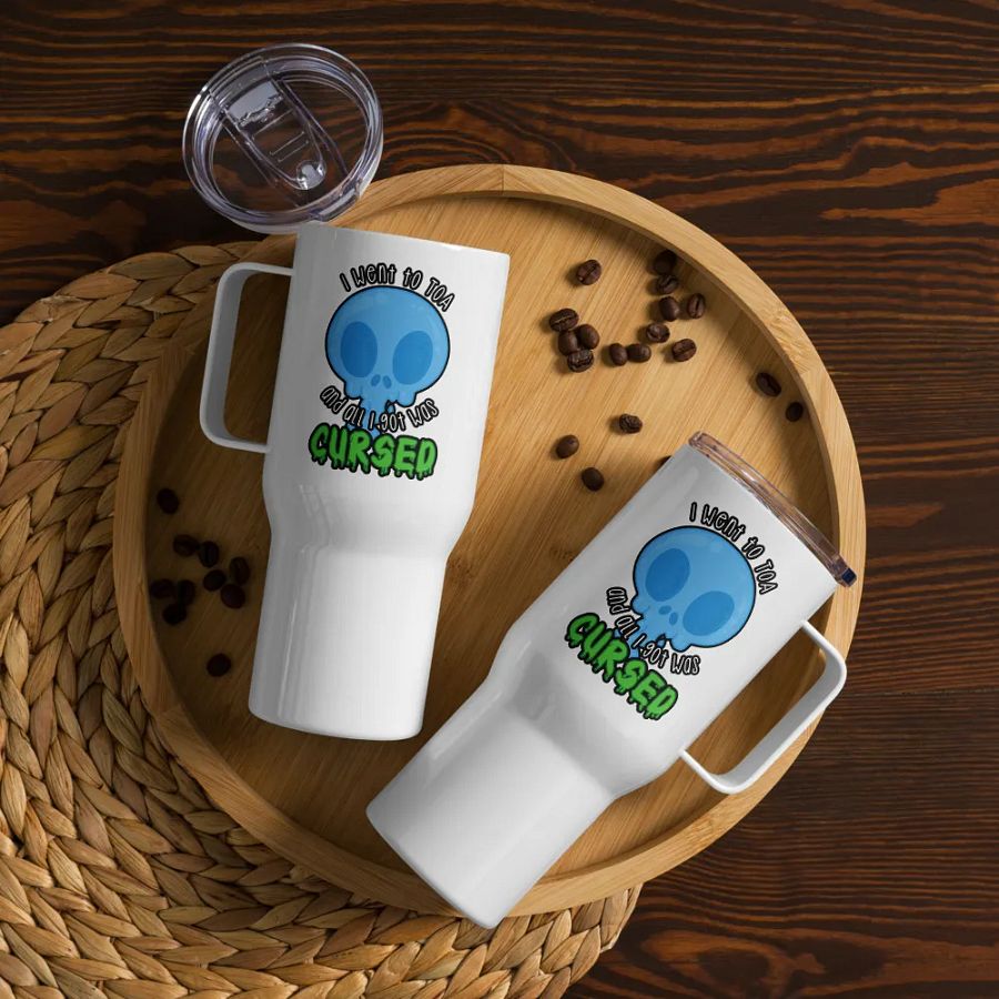 All I Got Was Cursed - Mage - Travel Mug w/Handle product image (12)