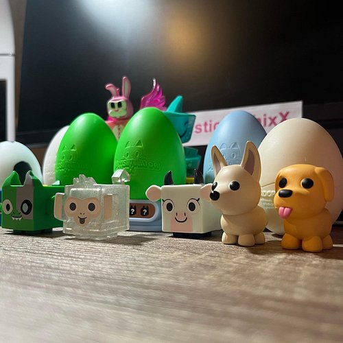 Look at all these Roblox Toys I’ve unboxed over the last few days! 🤩

From exclusive Adopt Me eggs - not even released to the...