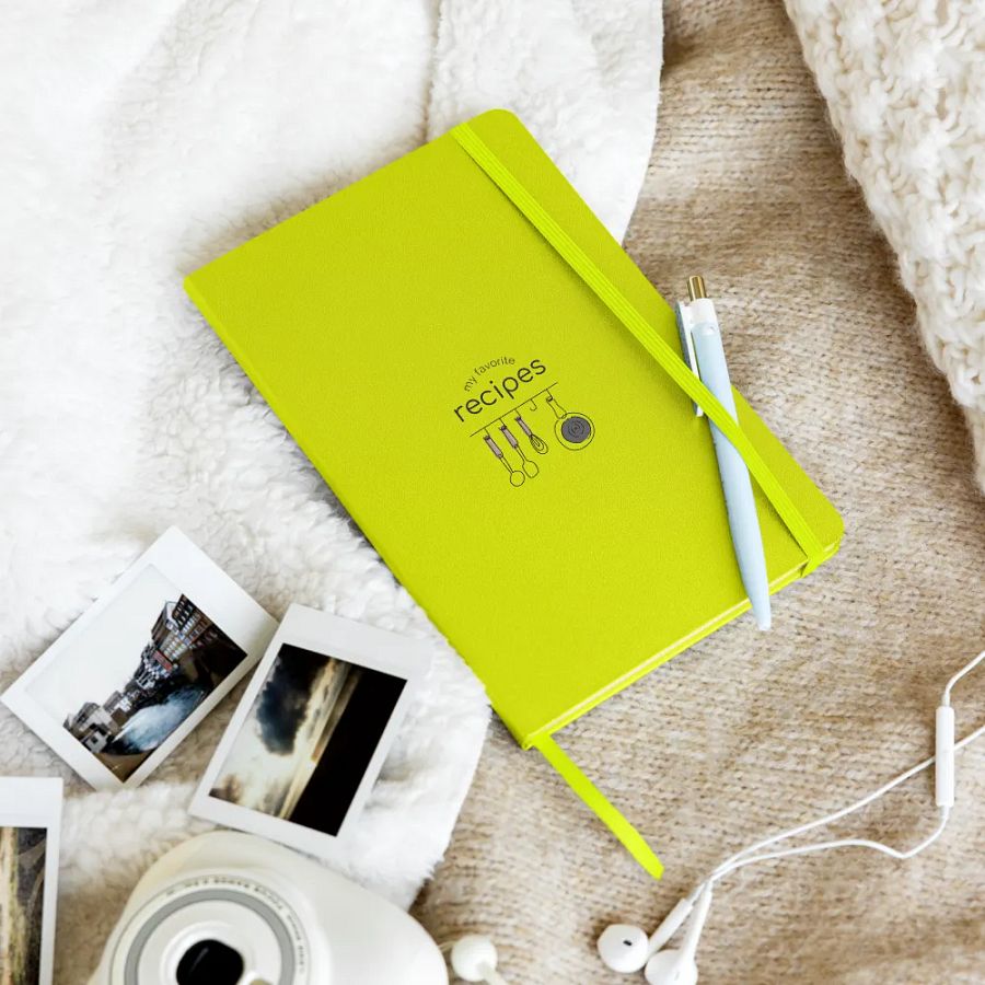 'My Favorite Recipes' Hardcover Notebook product image (19)
