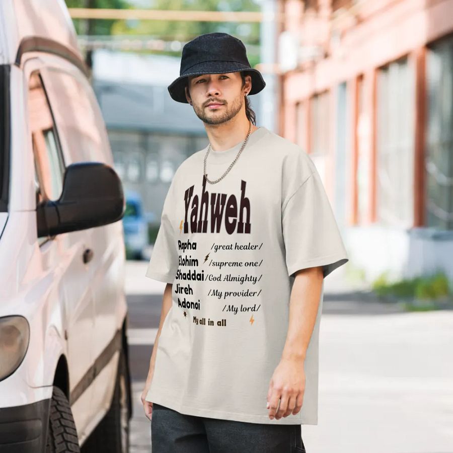 Yaweh Oversize T-Shirt product image (3)