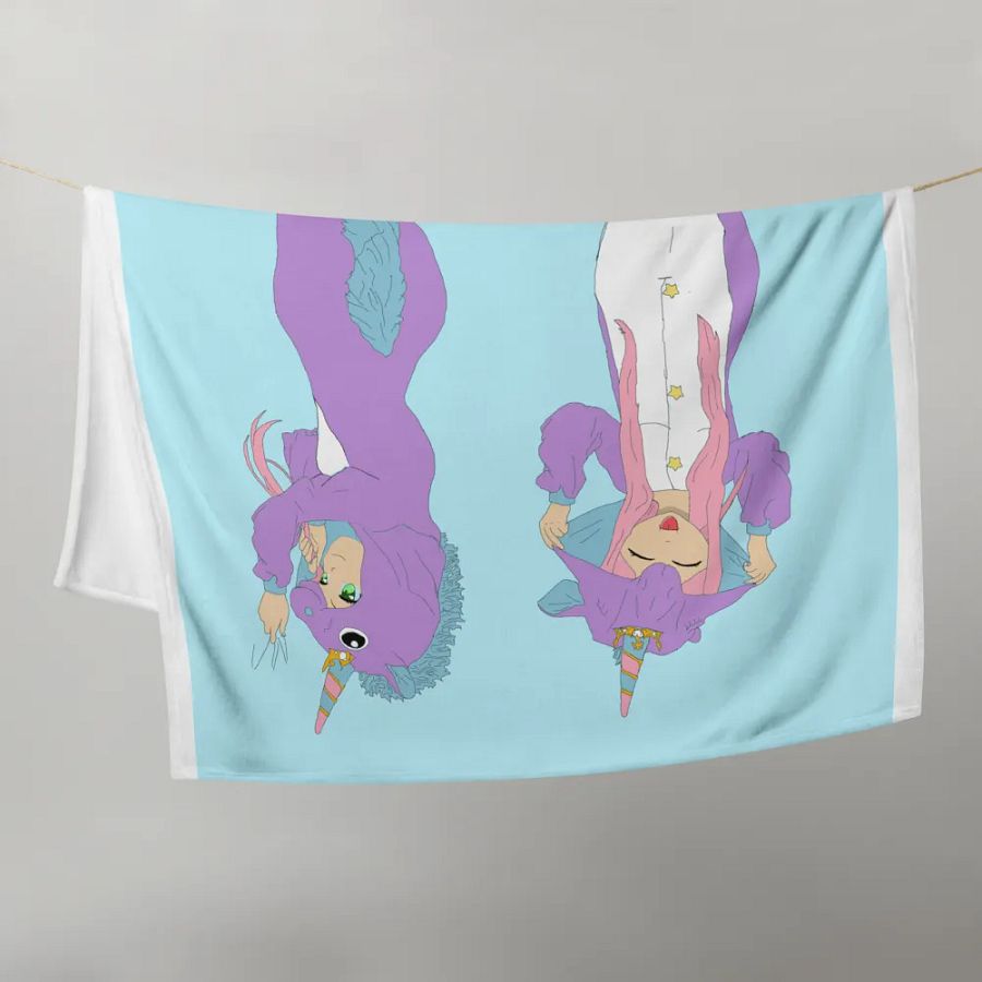 Pocky's Unicorn Onesie Daki Blanket product image (9)