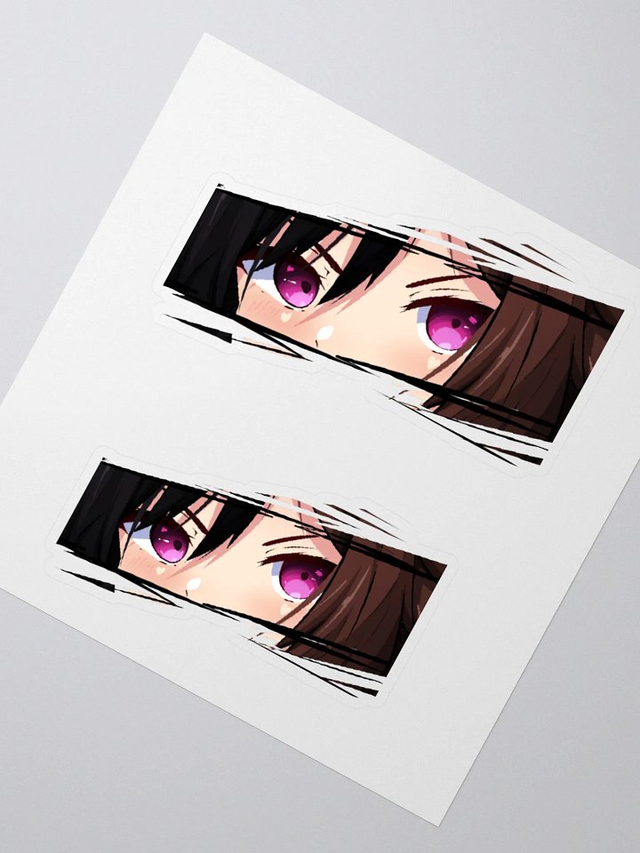 TotallyAdri Peeking Kiss Cut Stickers product image (2)