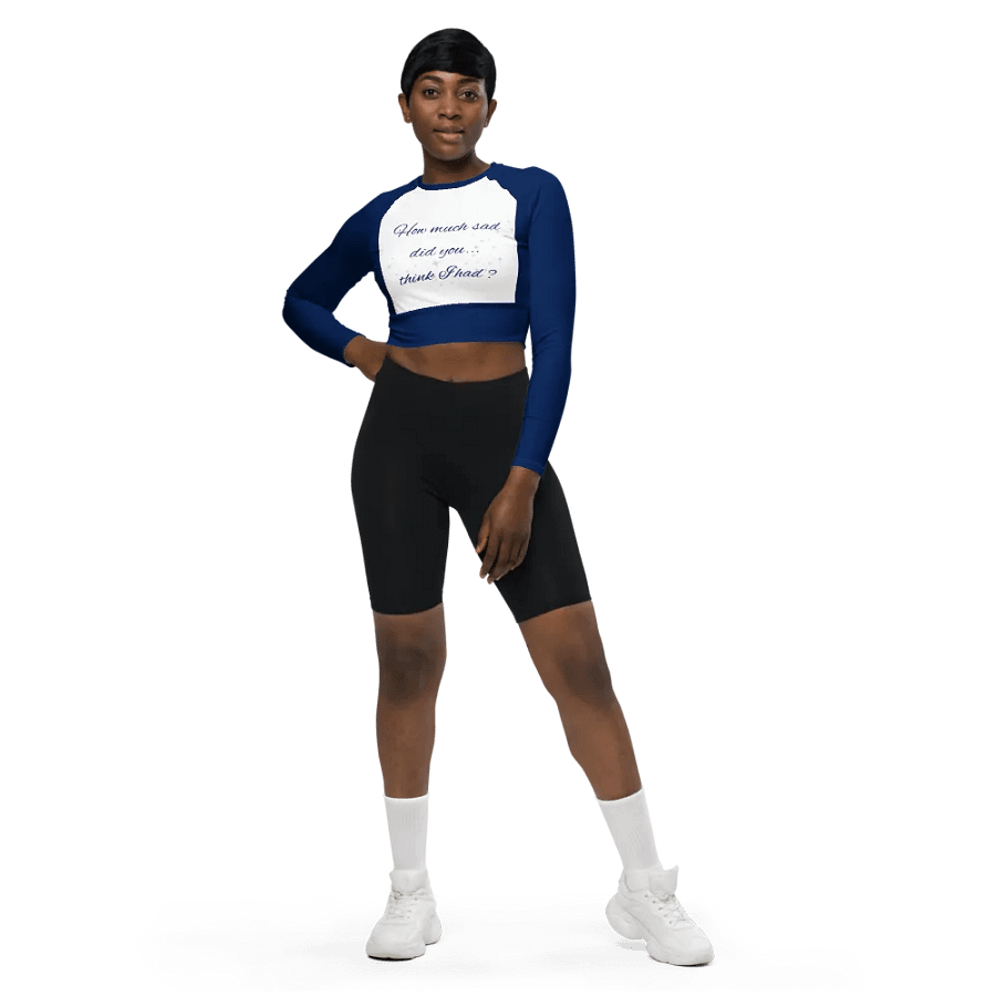 So Long LA: Lyric Cropped Tee product image (1)