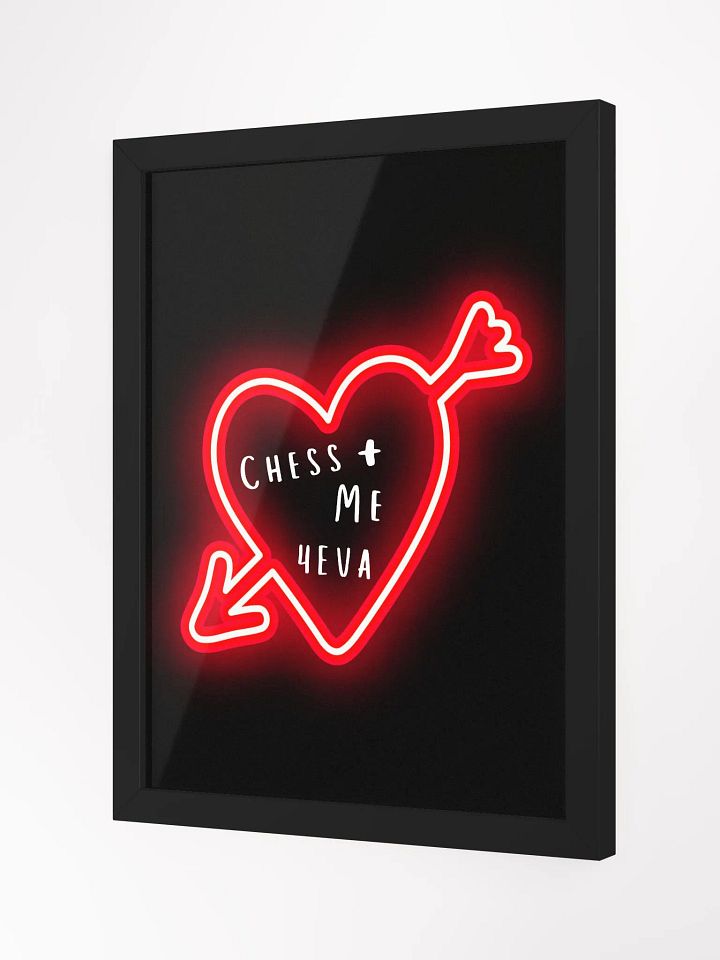 Love Chess Framed Print product image (4)
