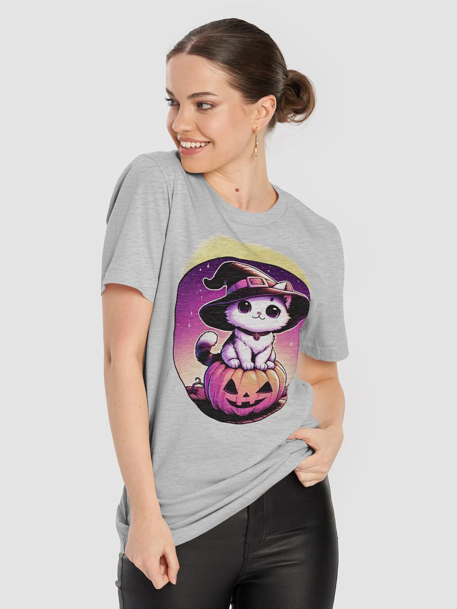 Witchy Kitty Halloween T-Shirt product image (47)