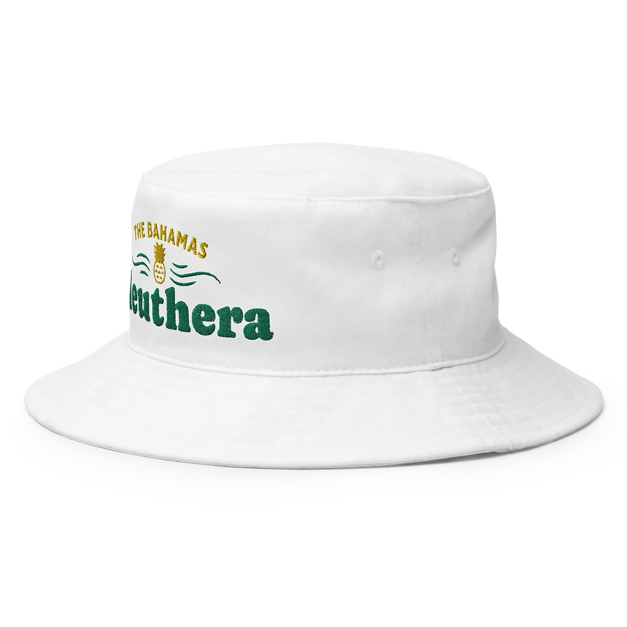 Eleuthera Bahamas Hat : Pineapple Bucket Hat Embroidered product image (8)