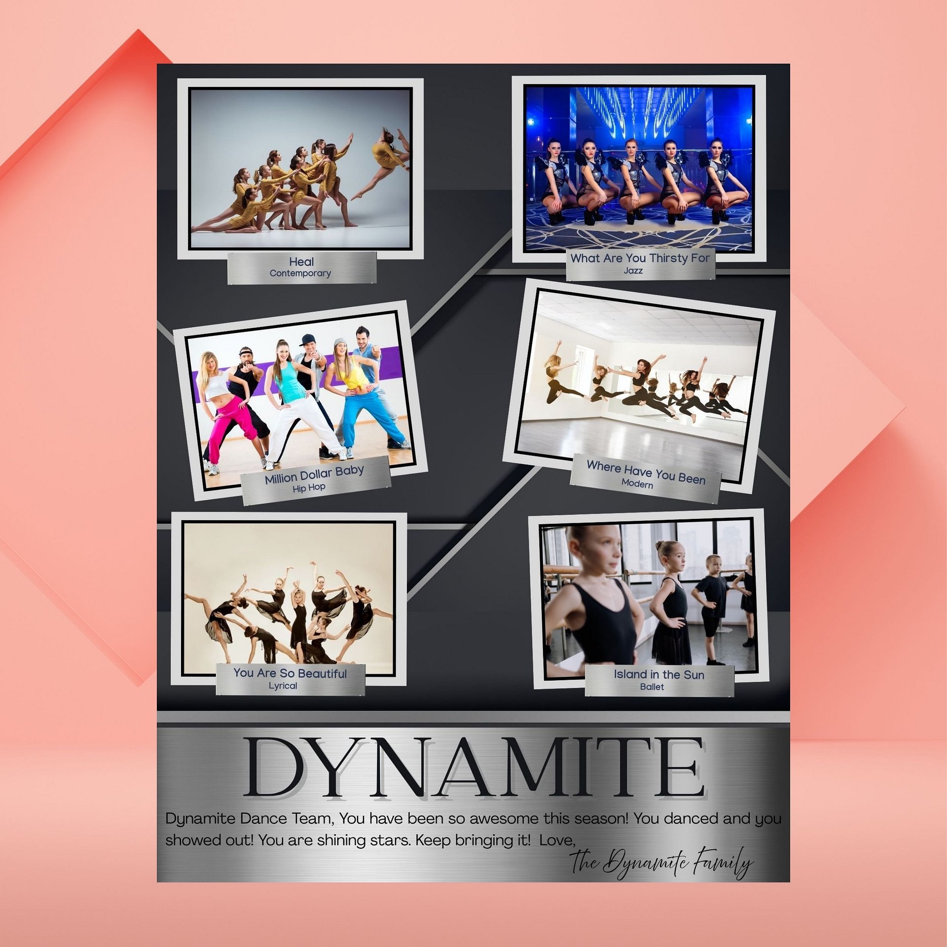 Dynamite Dance Program Ad product image (1)