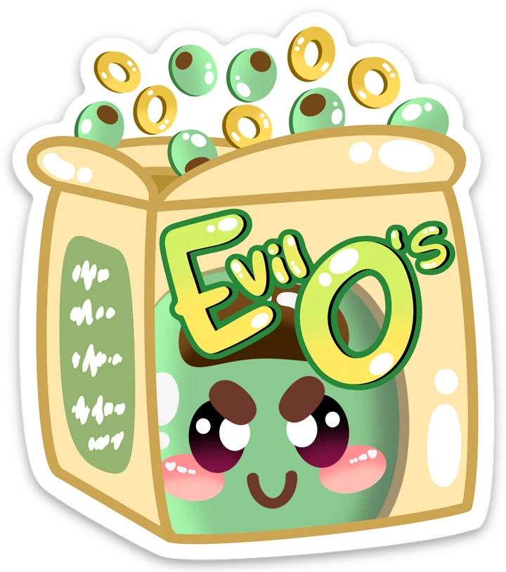 [14 instock] EvilO's Sticker product image (1)