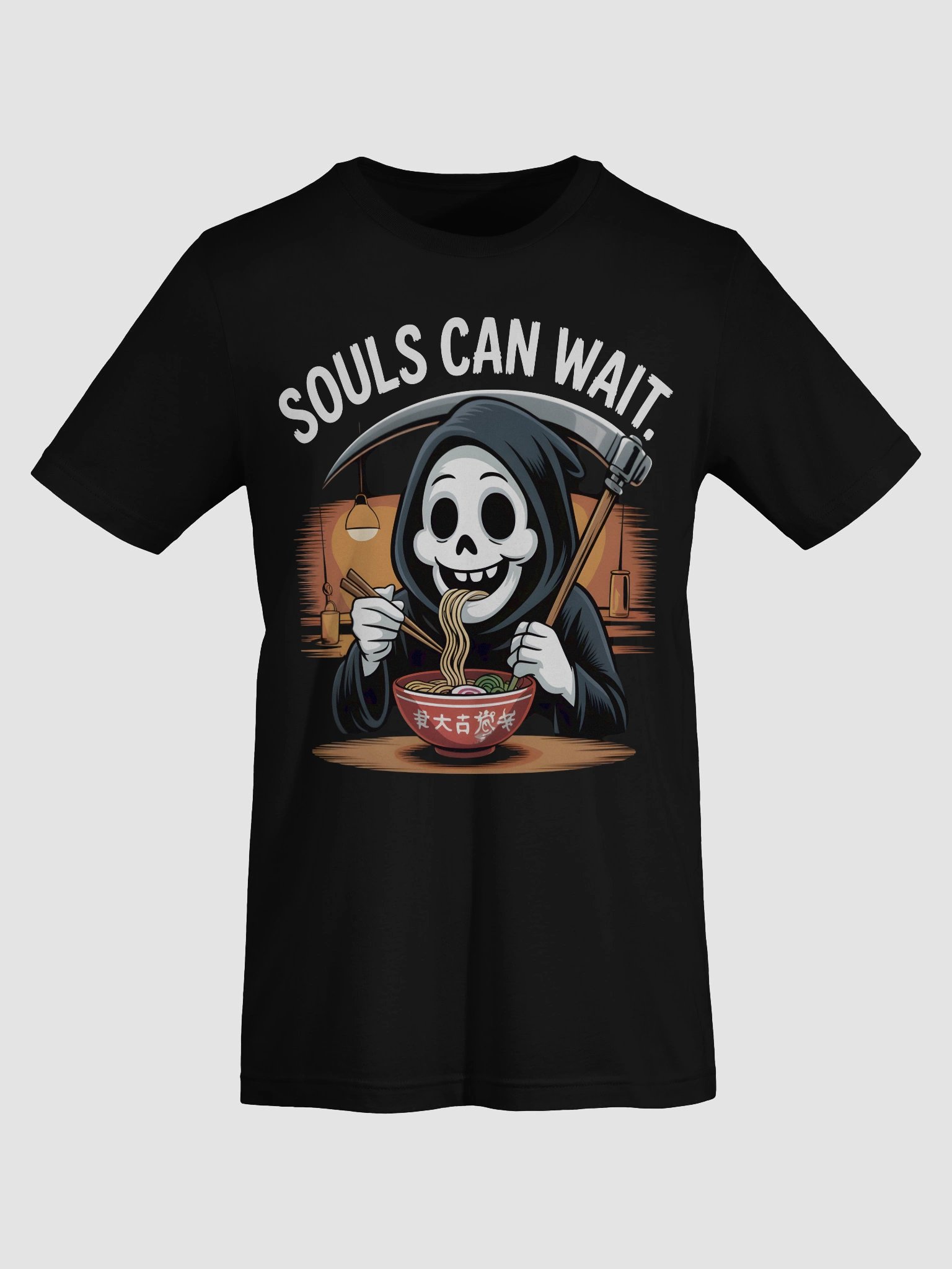 Grim Noodle Reaper T-Shirt product image (68)