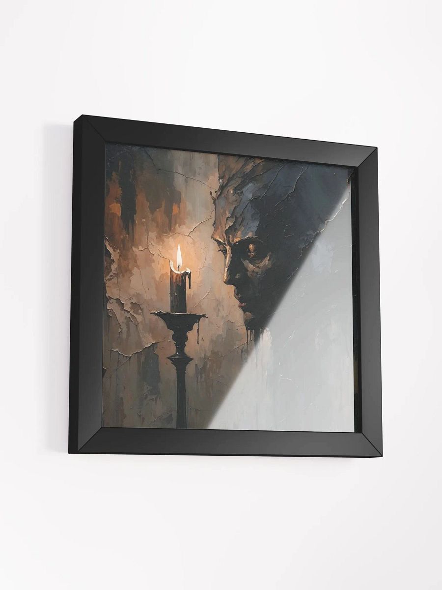 Shadowy lllumination Framed Print product image (3)