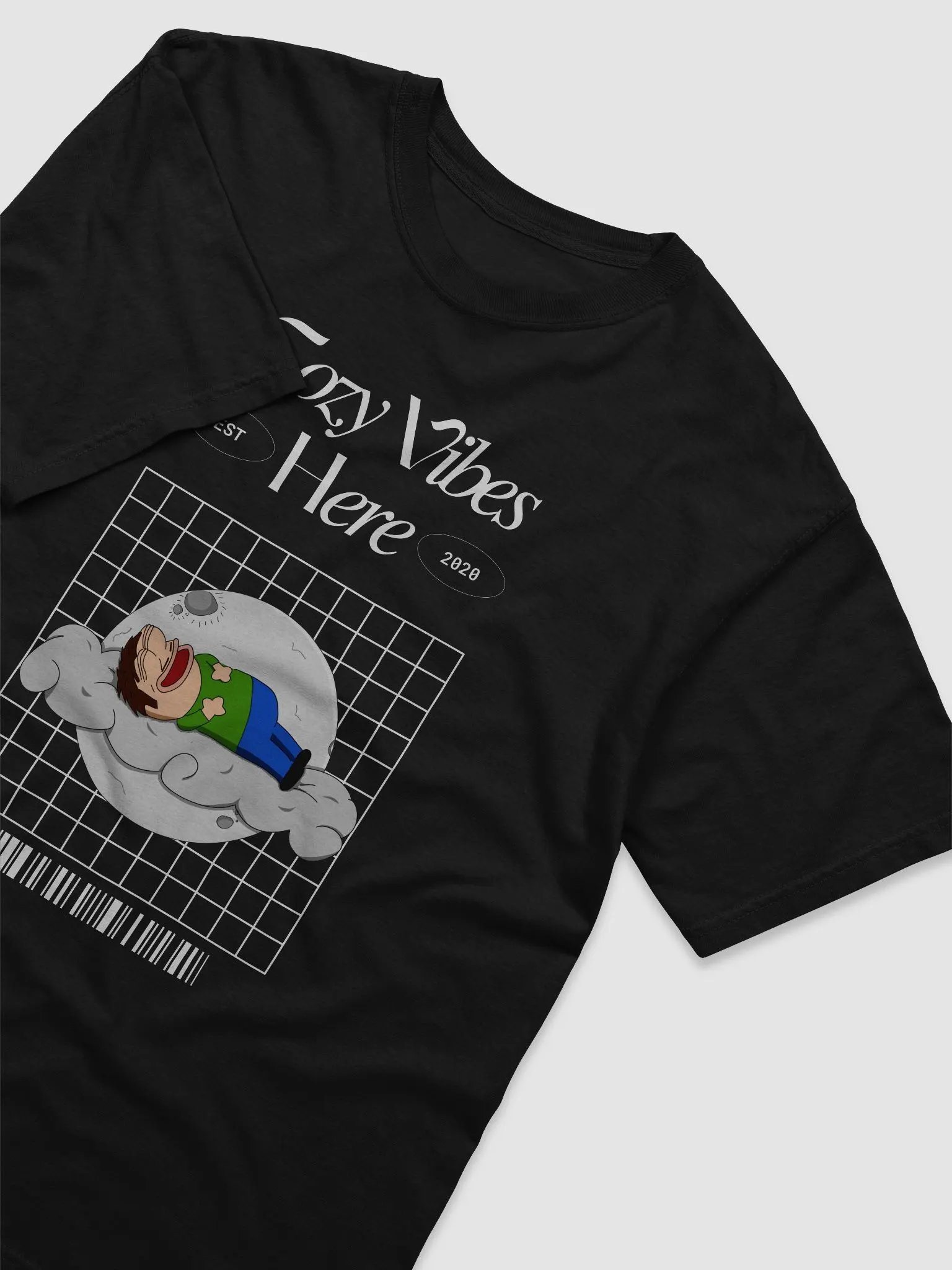 Cozy Vibes Here Shirt (Black Edition) product image (3)