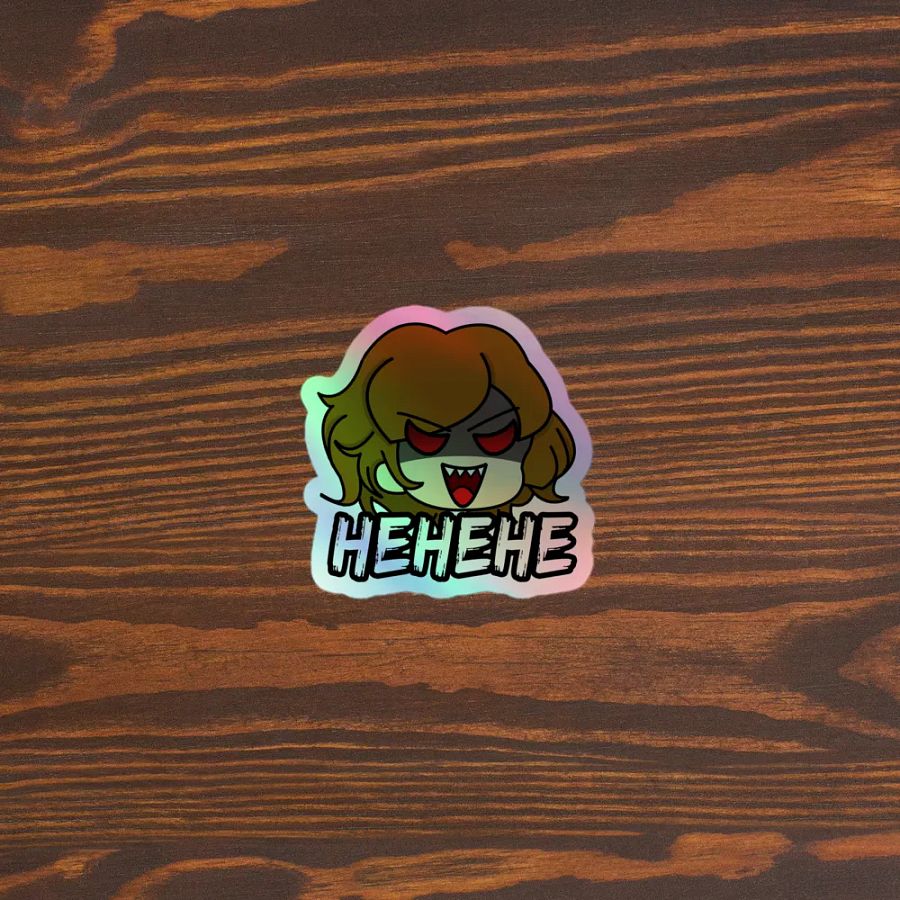 Evil Smile Bika holographic Sticker product image (5)