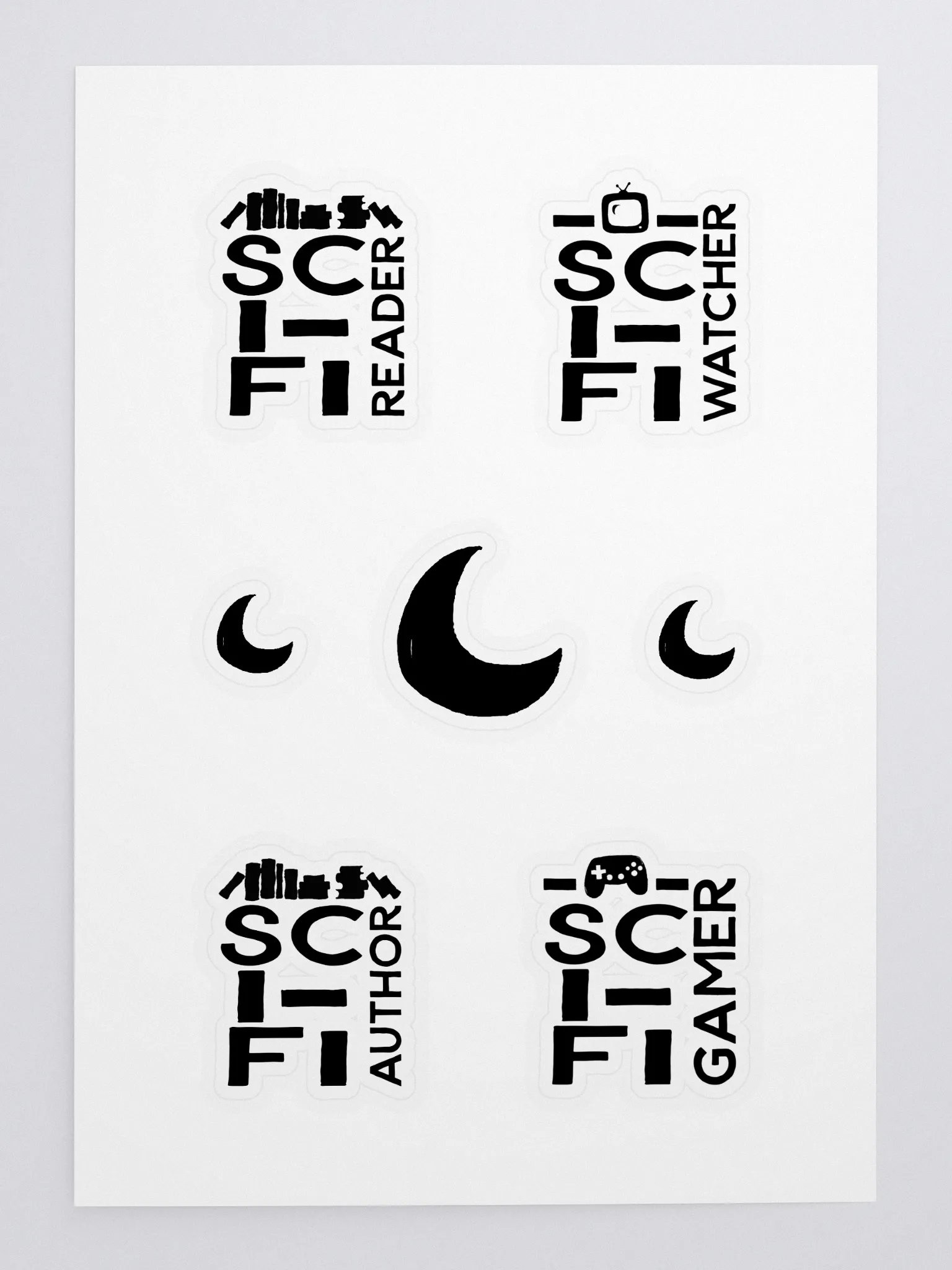 Sci-Fi Lover Sticker Sheet product image (3)