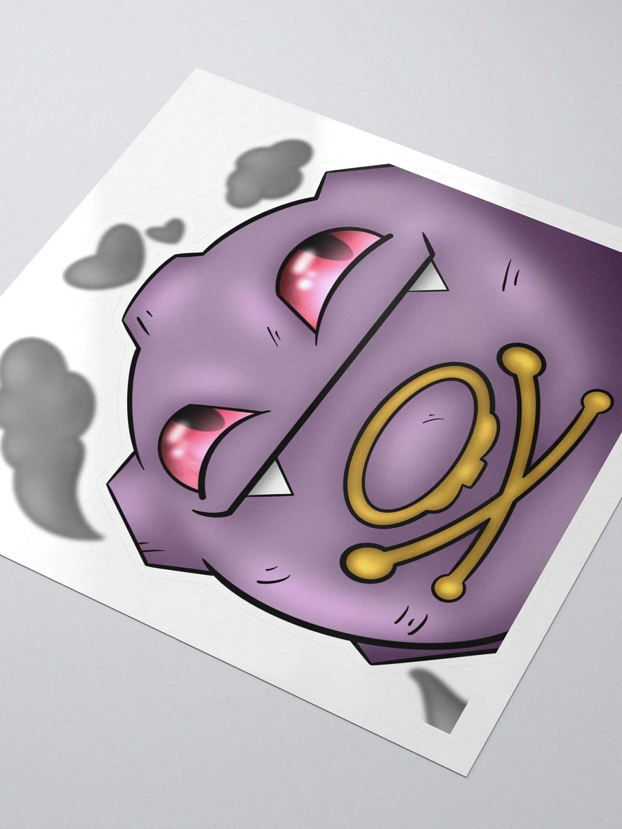 kough kough...O.O... koffing sticker product image (3)