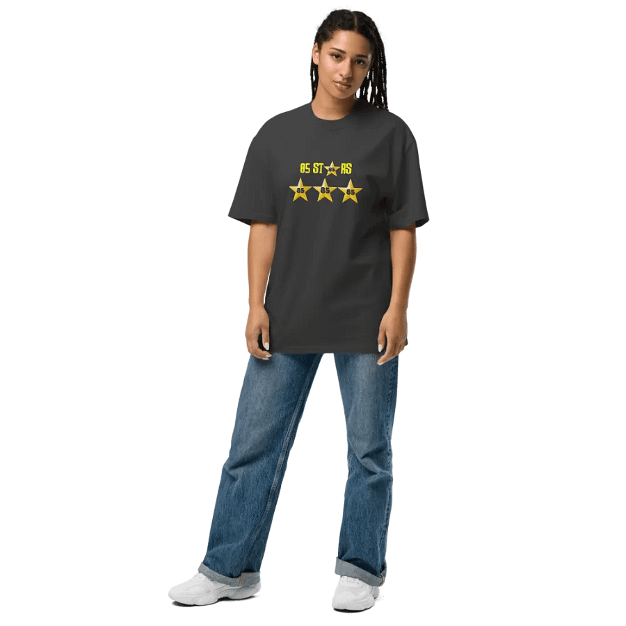 85 STARS Oversized Faded T-Shirt product image (7)