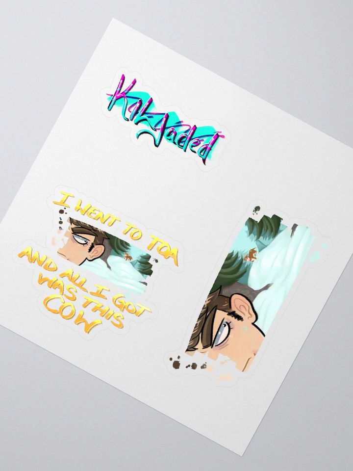 Cursed Edition - Cow - Sticker Sheet product image (2)