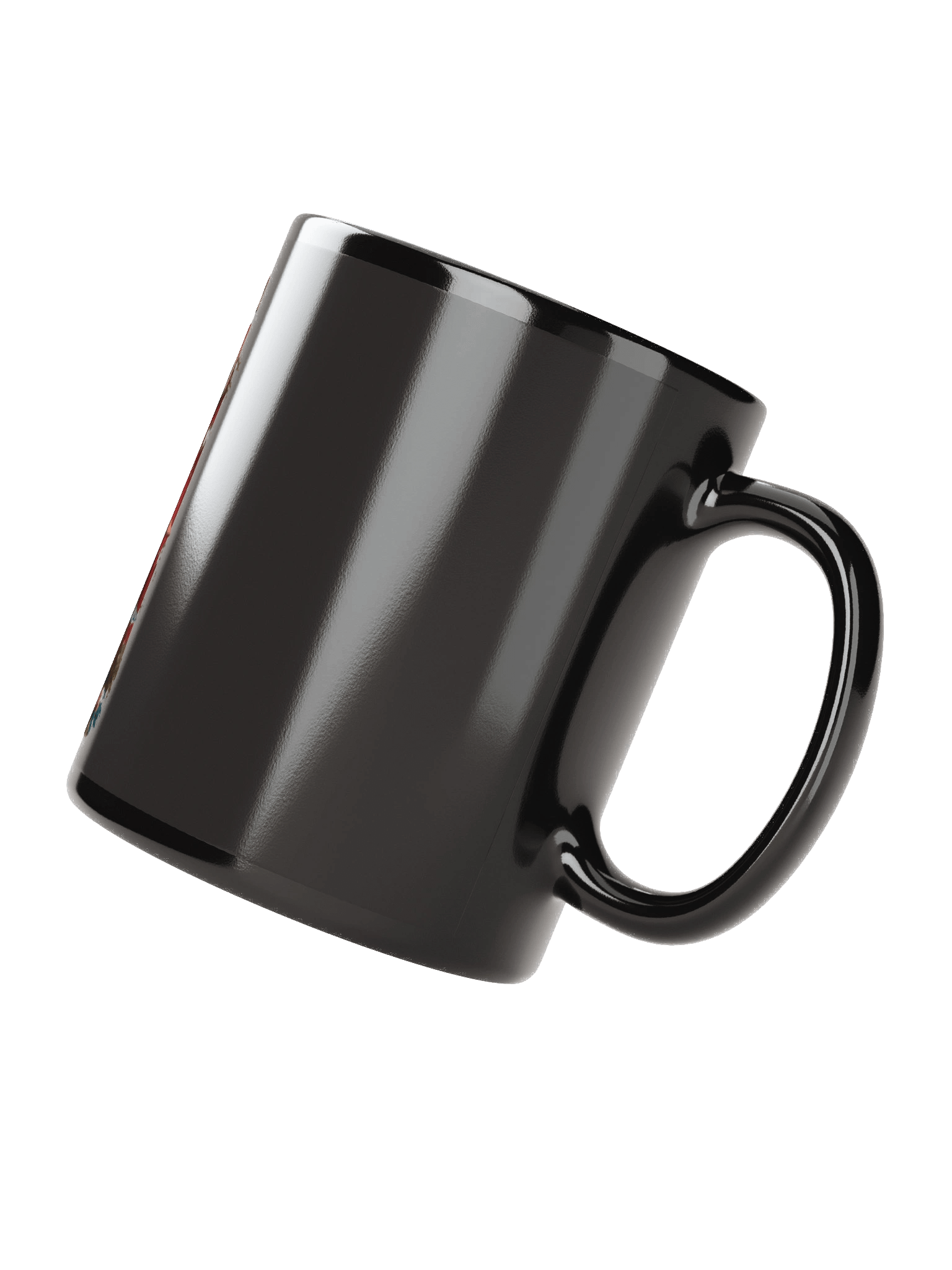 Spiritual Awakening Mystical Mushroom Grove Black Glossy Mug product image (2)