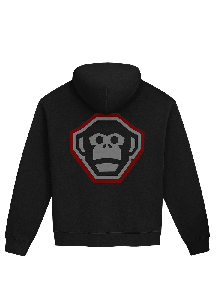 Geometric Ape Face Oversized Hoodie product image (2)