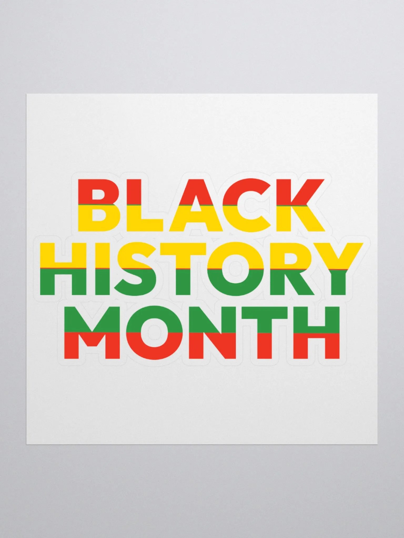Black History Month Stickers product image (1)