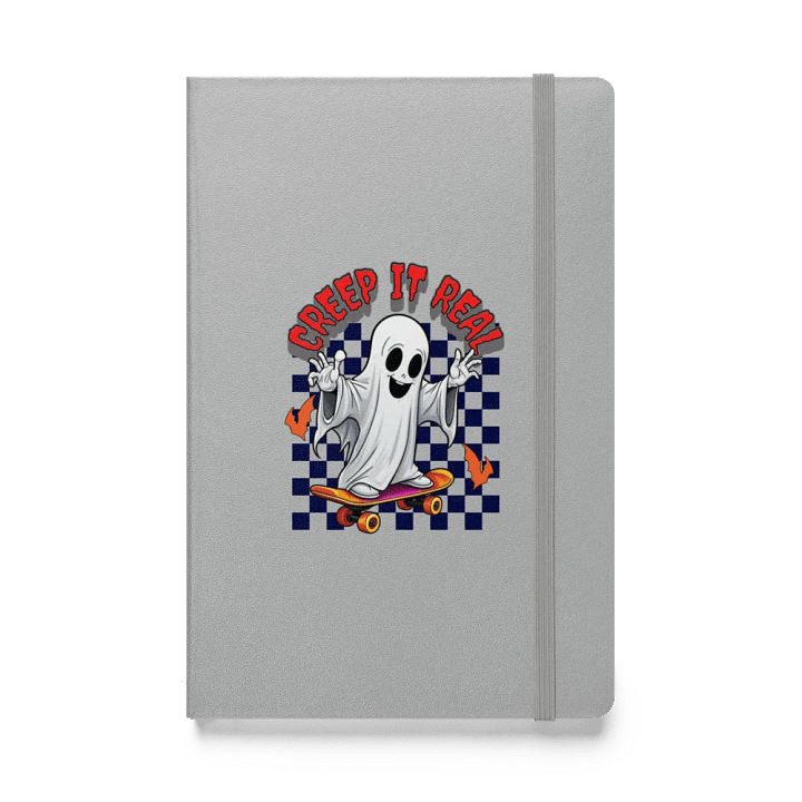 Creep It Real Skateboarding Spirit Hardcover Notebook product image (1)