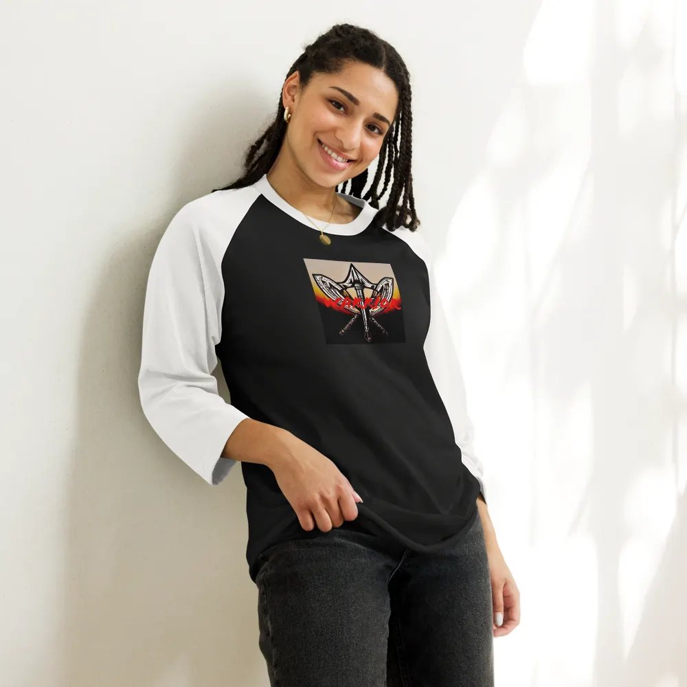 Warrior's Battle Machetes Raglan Tee product image (20)