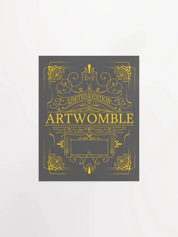 Artwomble Poster - Grey product image (2)