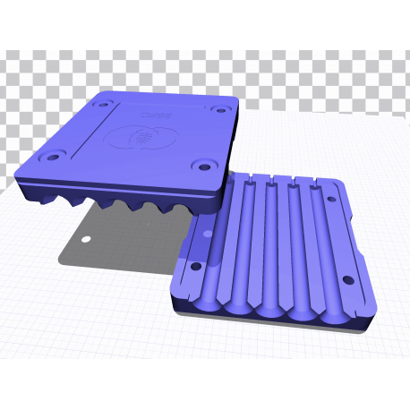 3D Printable Files - FlatCap Stackable Cannagar Molds product image (1)