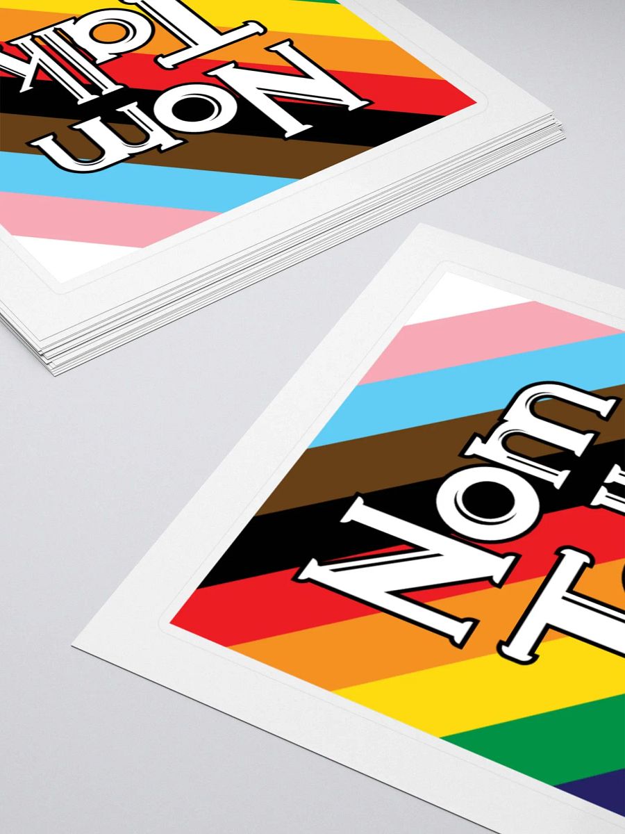 Nom Talk Pride Stickers product image (4)