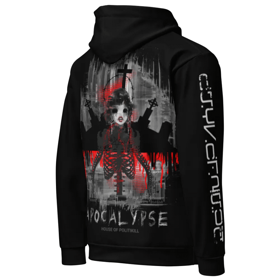 Grunge Biohazard Apocalypse Unisex Hoodie product image (4)