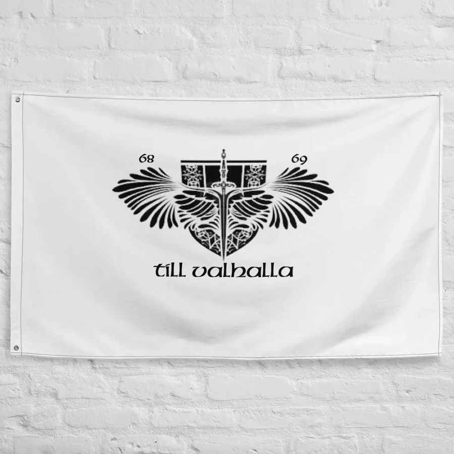 Remembrance Till Valhalla Flag product image (10)