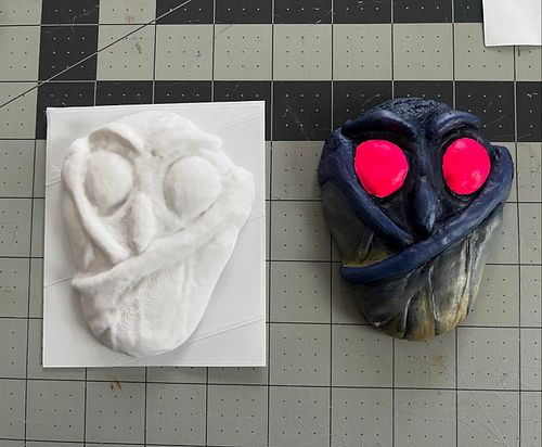 Been a busy few weeks but had a fun custom order. I’ve been wanting to make a 3D print version of my Mothman Amulet for a whi...