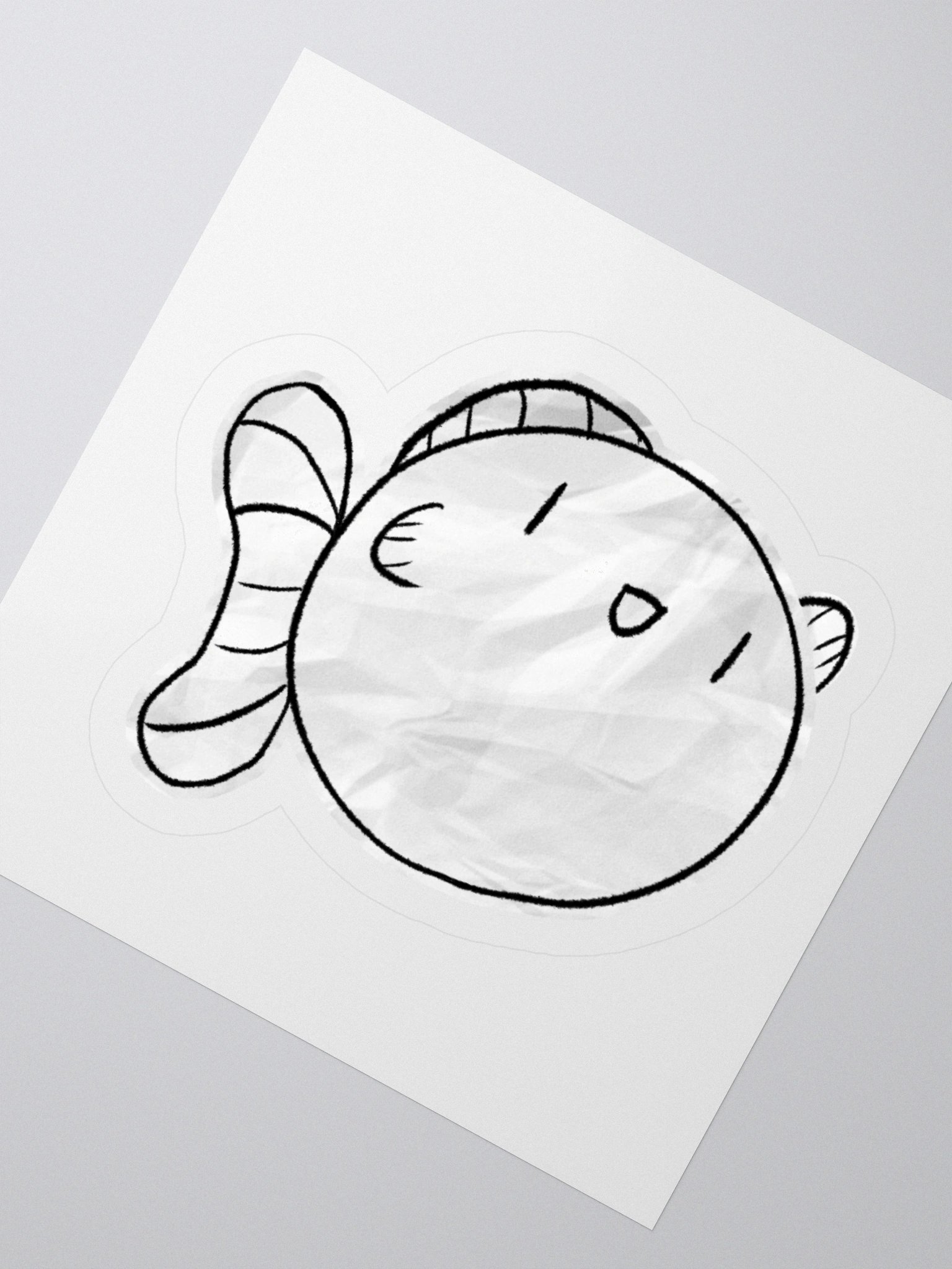 Waving Dockie Kiss Cut Stickers product image (5)