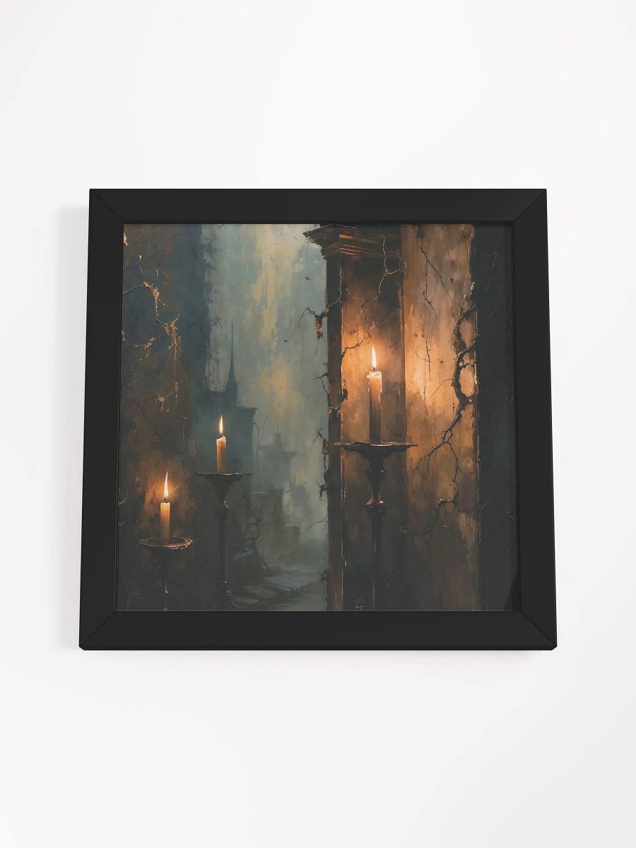 Candlelit Gothic Framed Print product image (40)