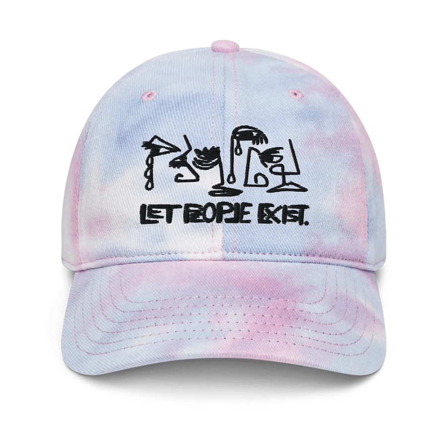 LET PEOPLE EXIST. Tie Dyed Cap product image (3)