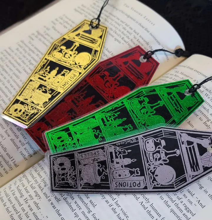 Potion Bookshelf Bookmark product image (1)