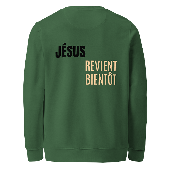 Crewneck – JÉSUS REVIENT BIENTÔT product image (2)