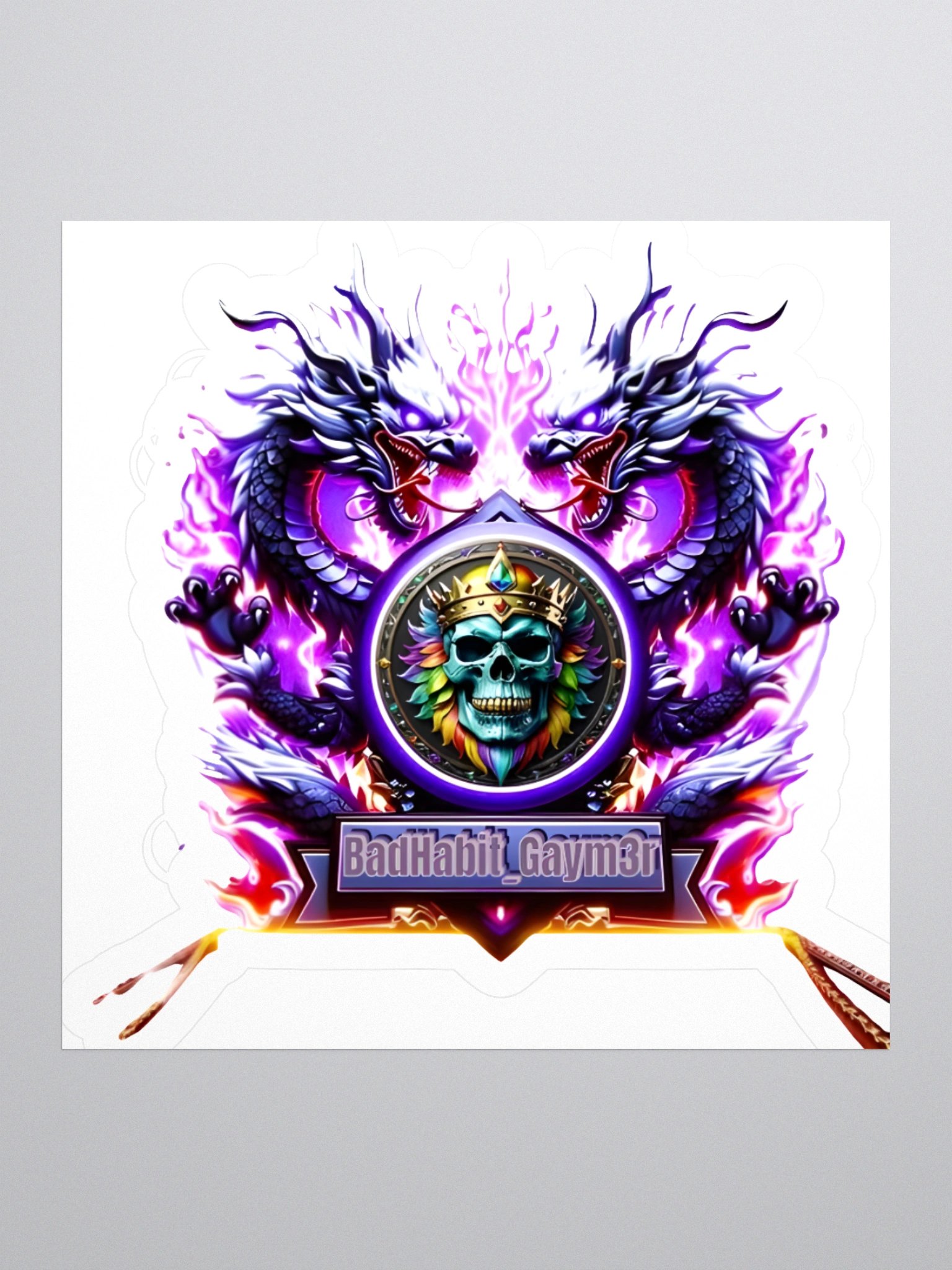 Badhabit_Gam3r Stickers product image (1)
