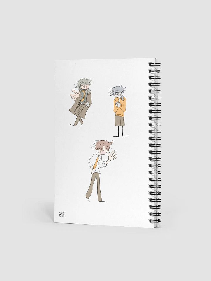 Waku waku high school student notebook product image (2)