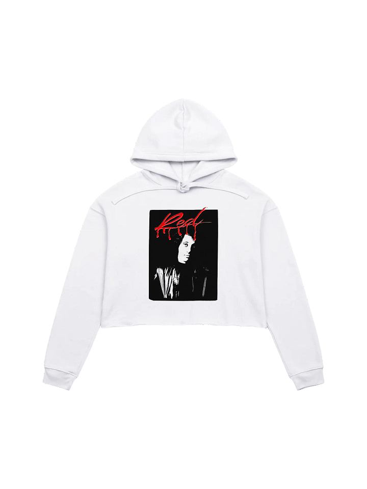 "Joel Lotta Red" Crop Hoodie product image (1)