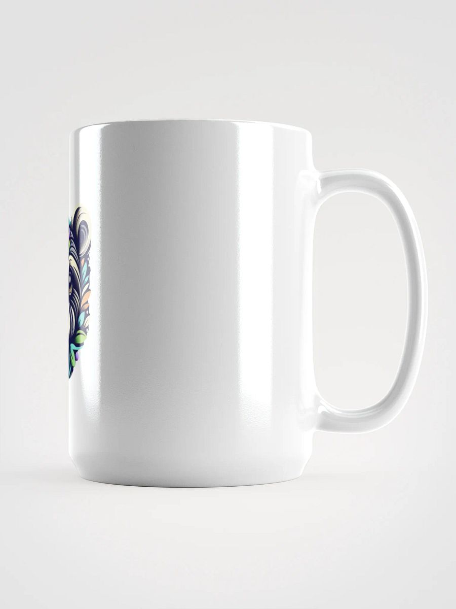 Tribal Bear White Glossy Mug product image (2)
