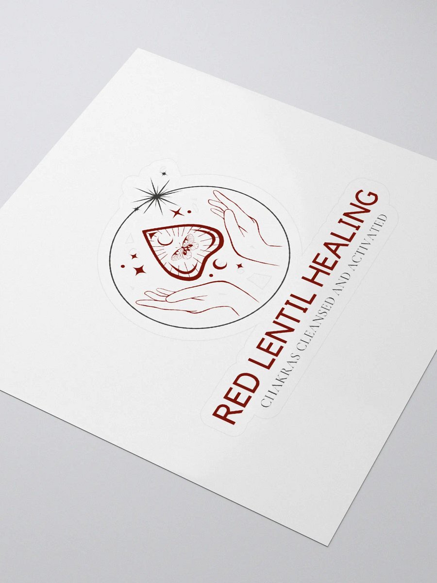 Red Lentil Cut Stickers product image (3)