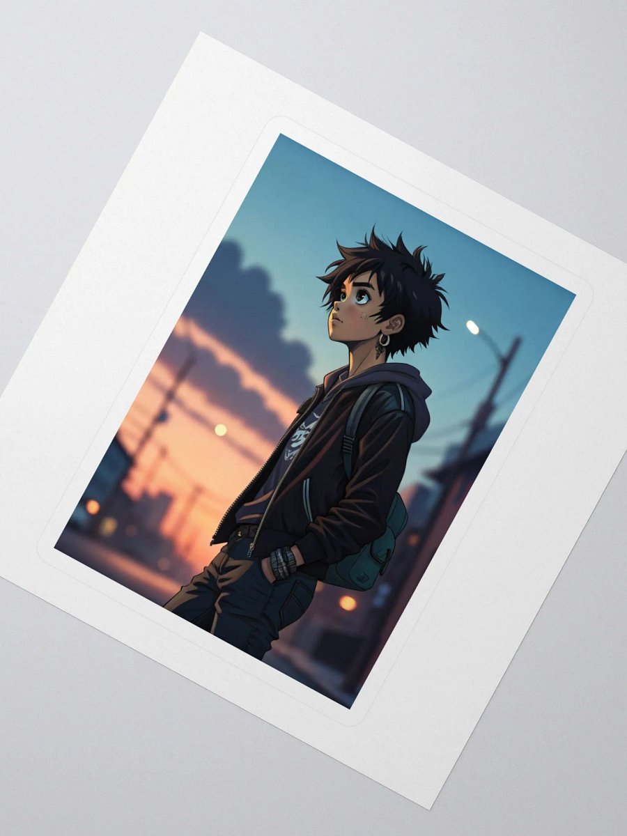 Sunset Stroll Anime Stickers product image (2)
