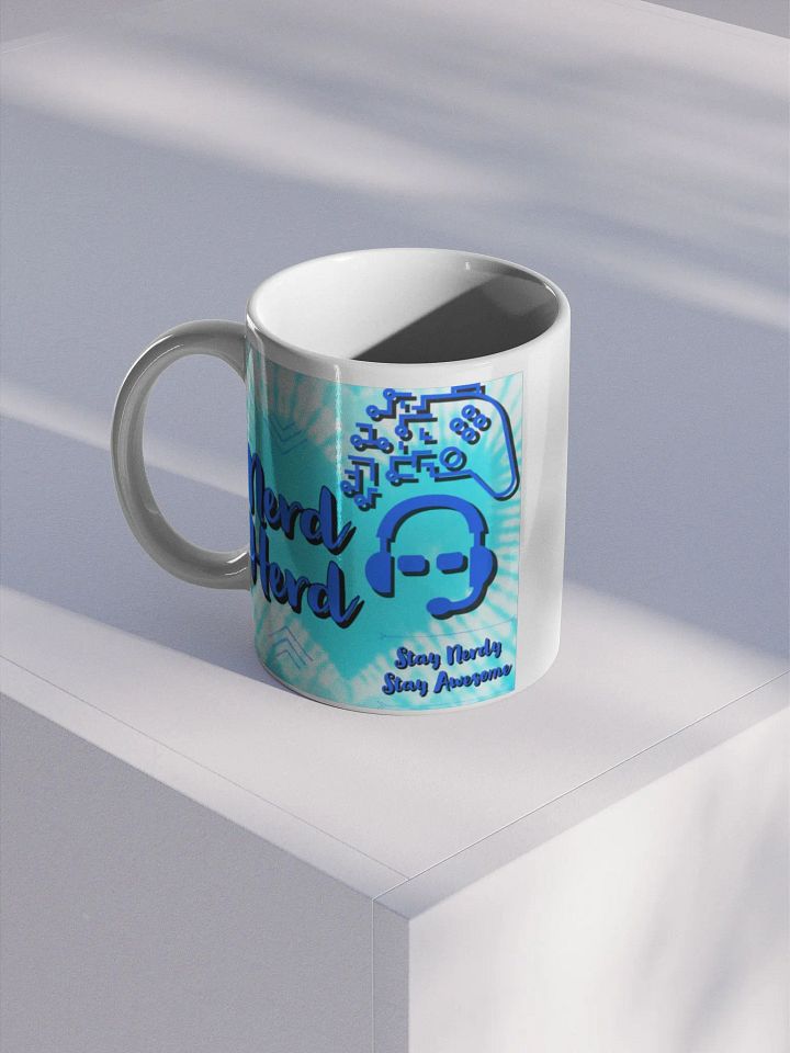 Nerd Herd Glossy Mug (Color) product image (1)