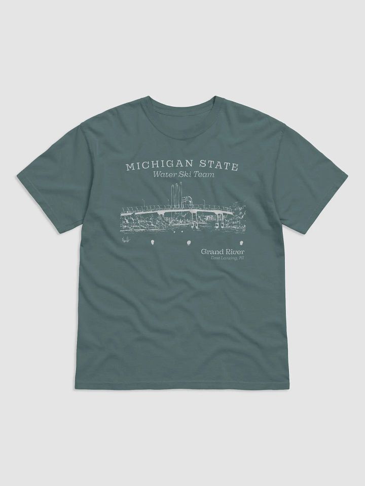 MSU Waterski Scenic Tee (Dark) product image (4)